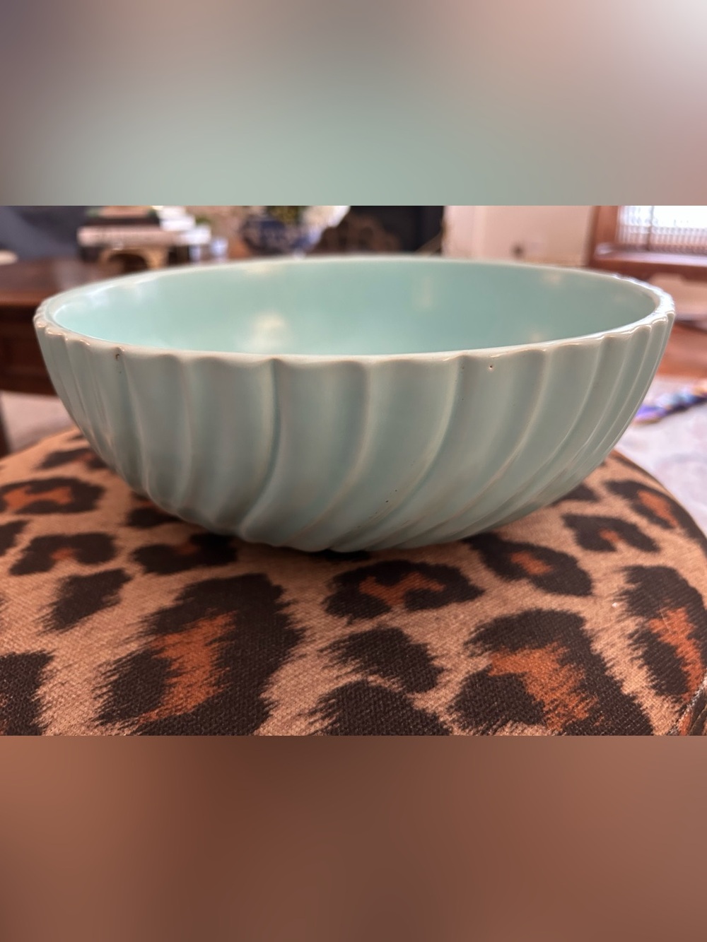Franciscan Ware – Coronado Swirl – turquoise/aqua – Made in California